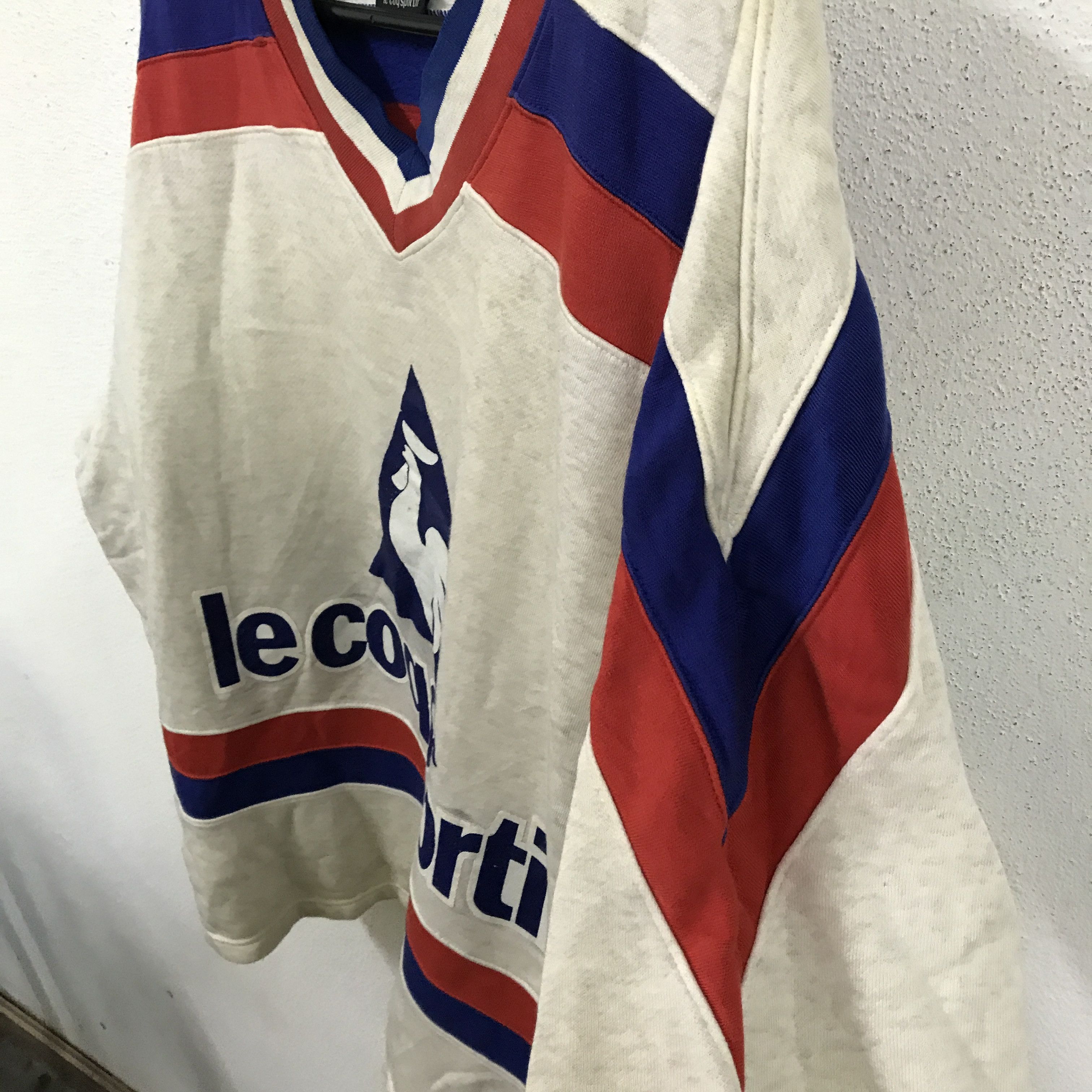 Le Coq Sportif Vintage BigLogo Sweatshirt Size US L / EU 52-54 / 3 - 4 Thumbnail