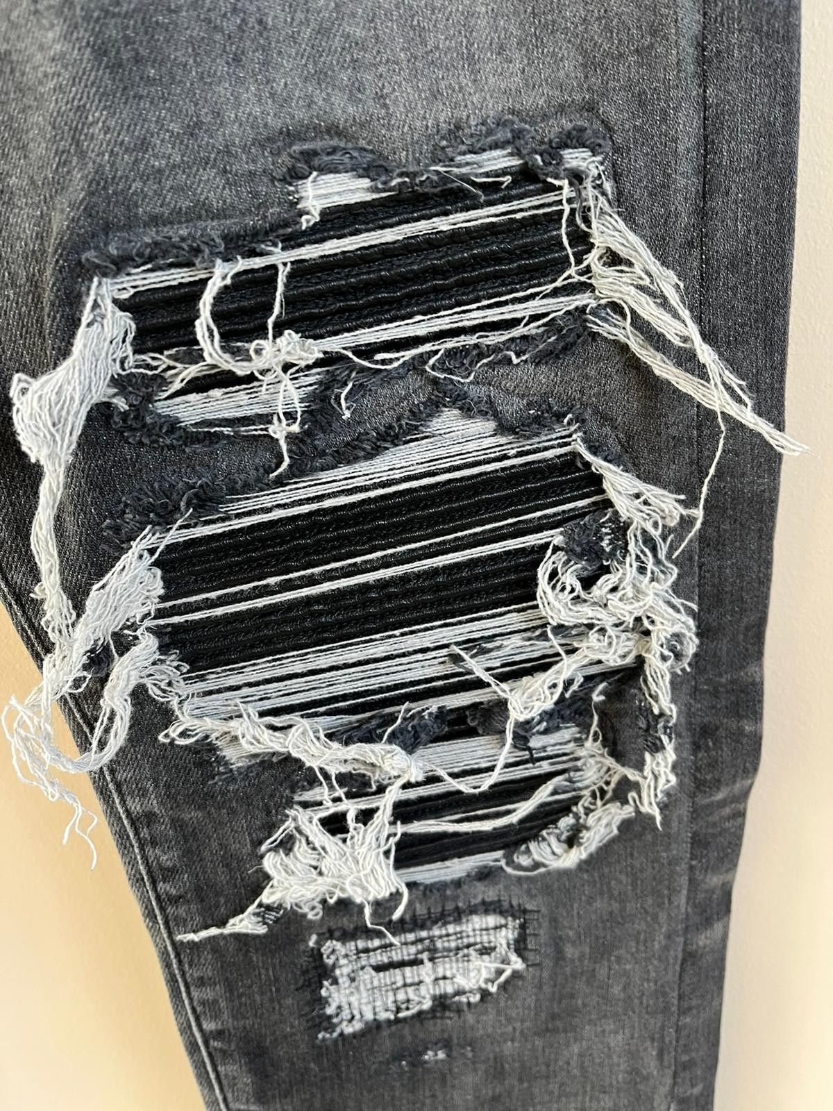 Amiri Jeans Pants in Dirty Black Size US 34 / EU 50 - 15 Thumbnail