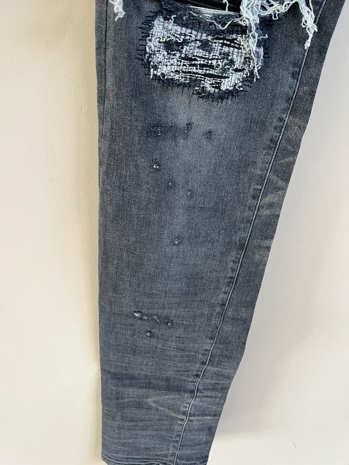 Amiri Jeans Pants in Dirty Black Size US 34 / EU 50 - 13 Thumbnail