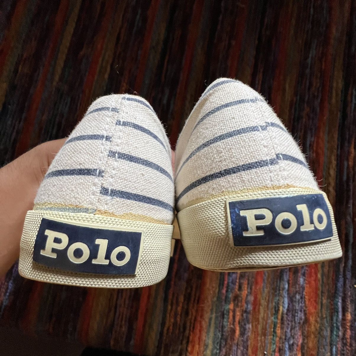Polo Ralph Lauren × Vintage Vintage Polo Ralph Lauren Flags Espadrille 8W 6.5M Size US 8 / IT 38 - 8 Thumbnail