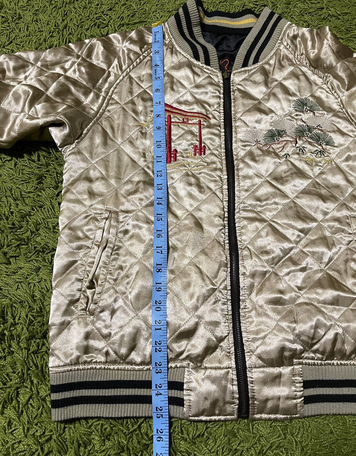 Japanese Brand × Vintage Sukajan Jacket Japan Geisha Dragon Reversible Jacket Size US M / EU 48-50 / 2 - 8 Thumbnail