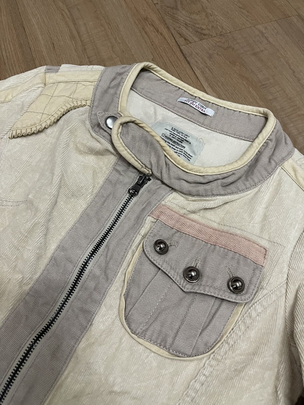 Japanese Brand Juddy Corn corduroy jacket Size US M / EU 48-50 / 2 - 2 Thumbnail