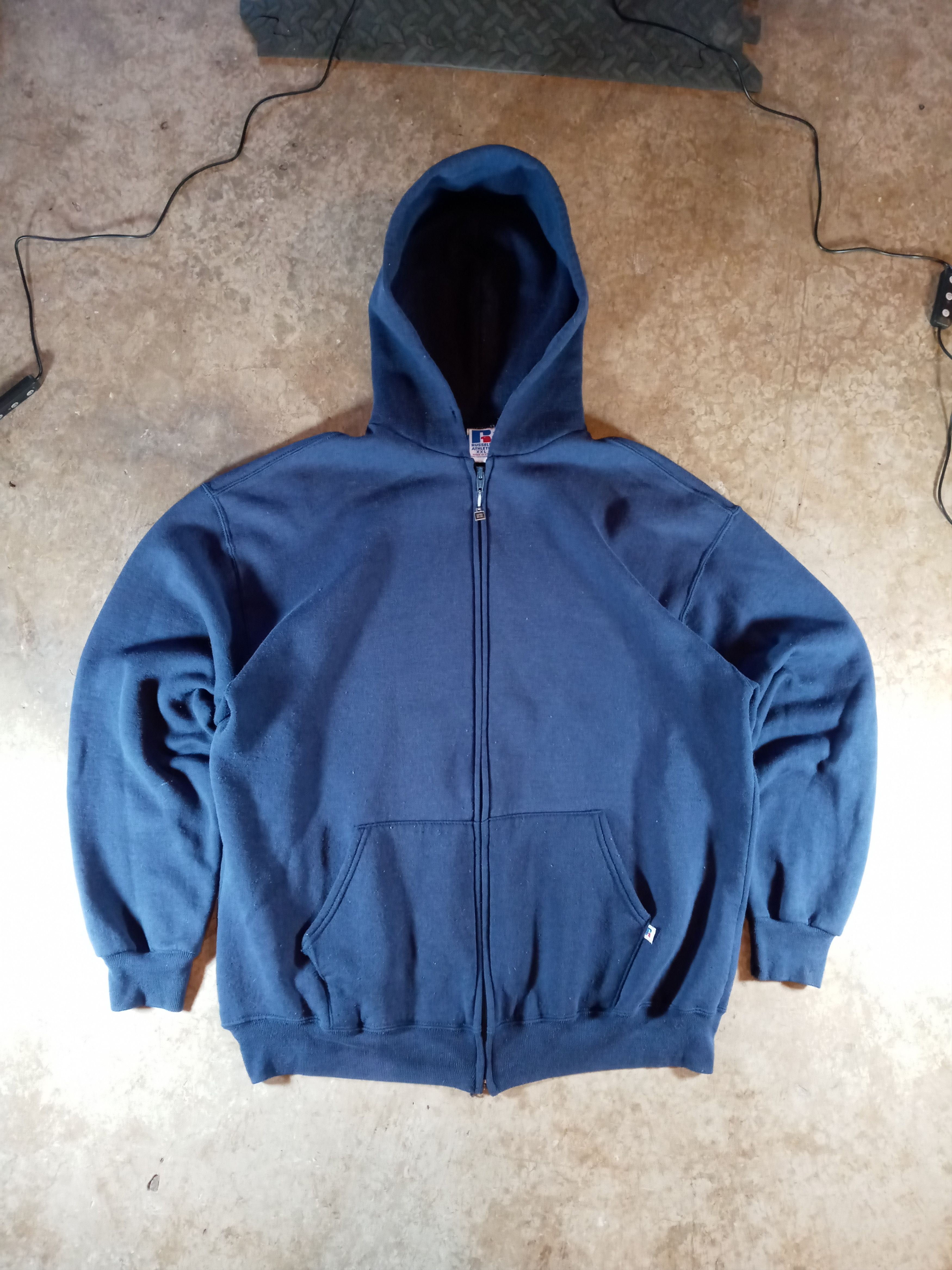 Rare Russel Athletic Zip Up factory hoodie