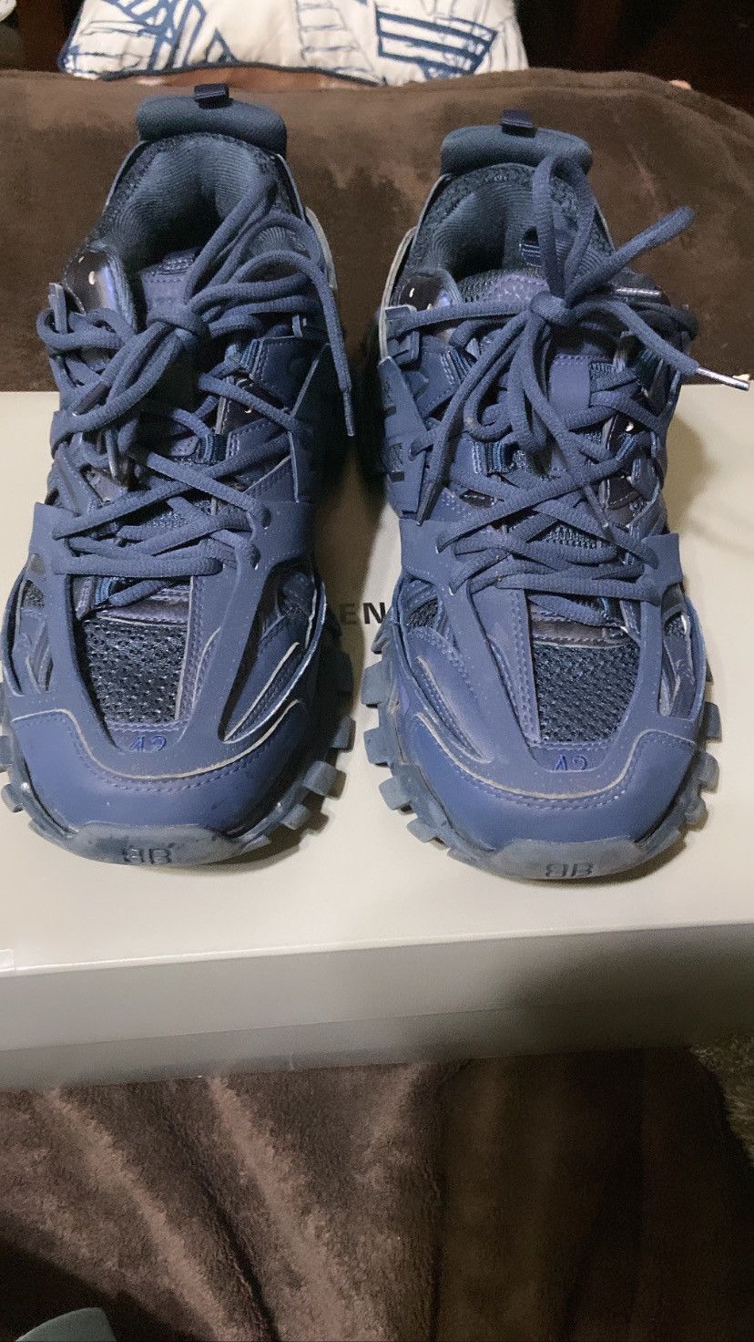 Balenciaga BALENCIAGA TRACK SNEAKER IN BLUE PEARL | Grailed display picture 3