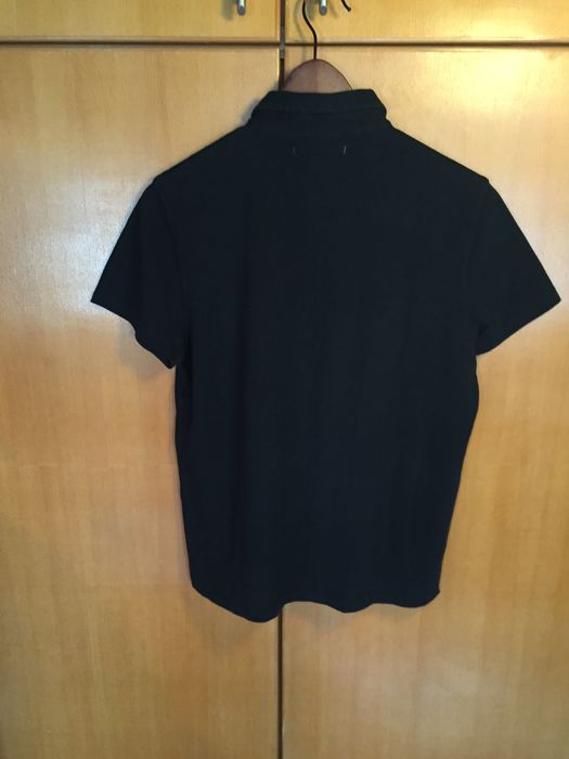 John Varvatos Black Cotton Polo Shirt | Grailed