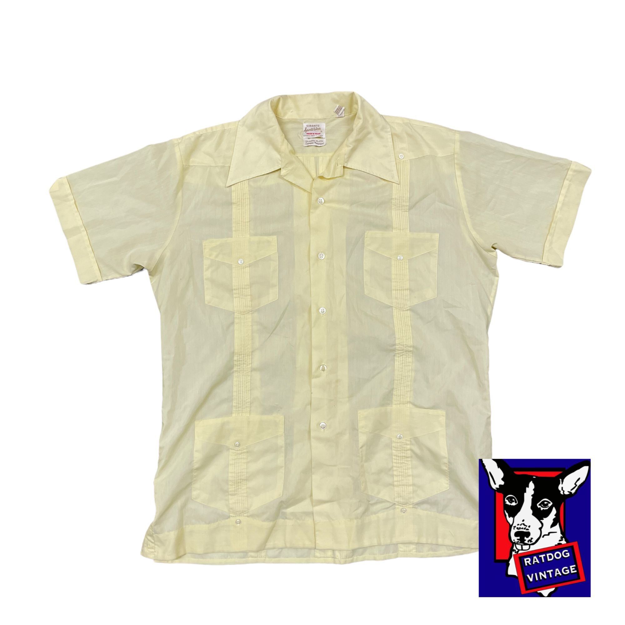 70s VTG Cubanito Sportswear 4 Pocket Sanforized Cotton B