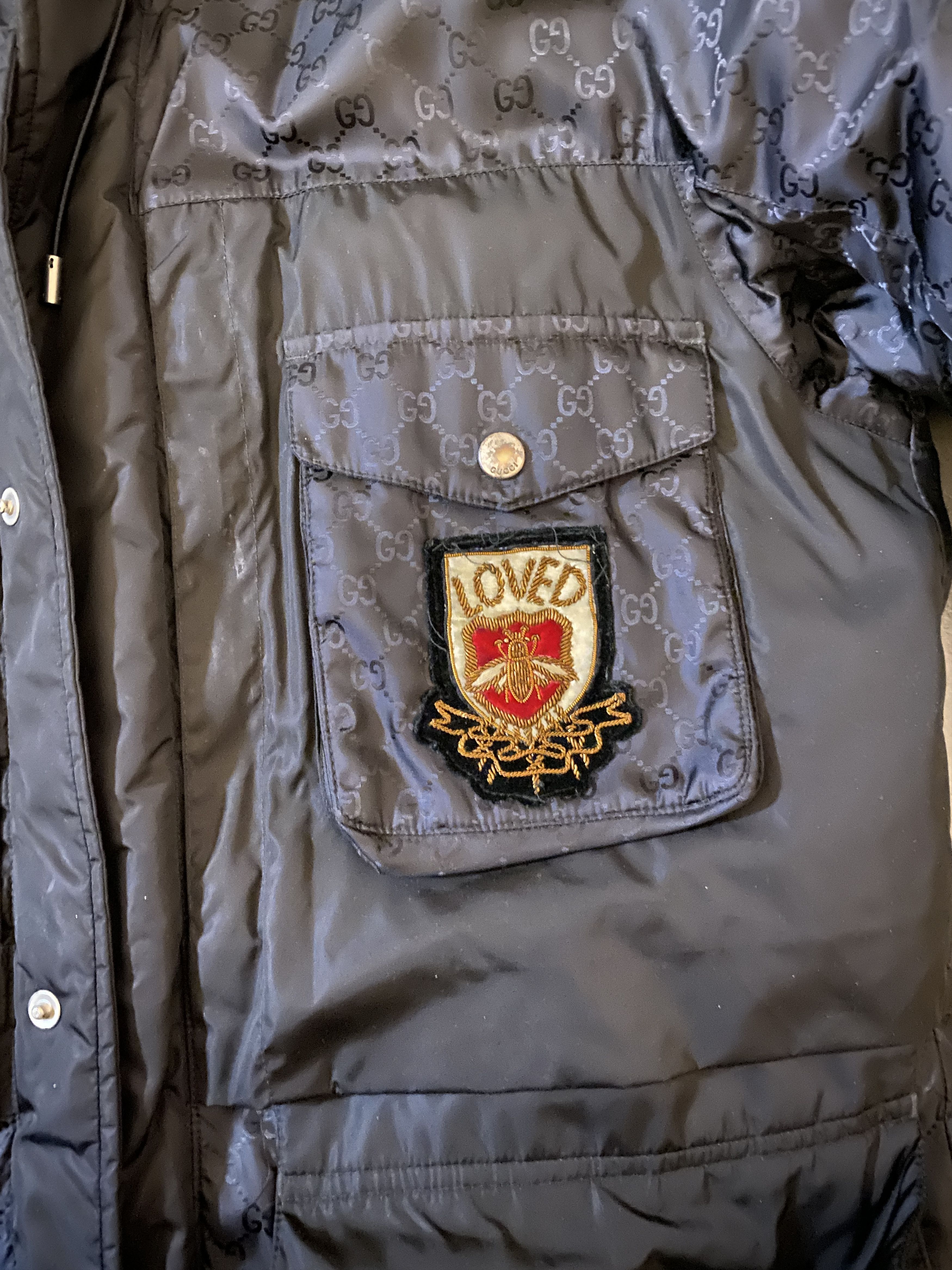 Gucci GG down-filled jacquard nylon jacket Size US S / EU 44-46 / 1 - 2 Thumbnail