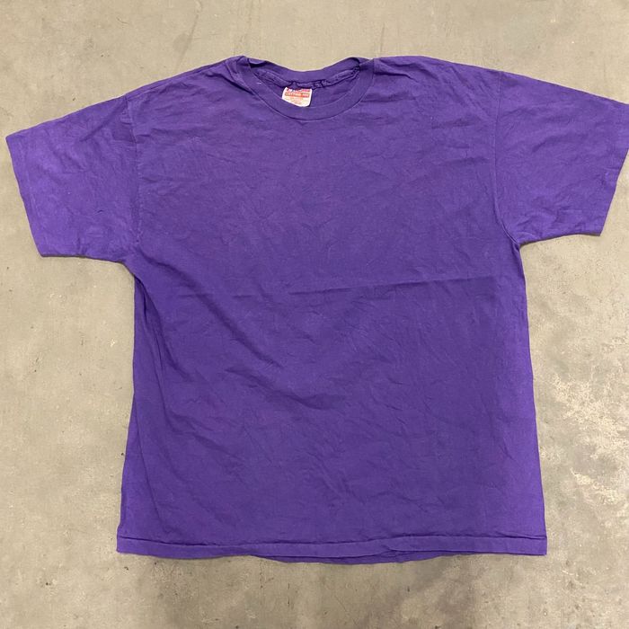 Vintage Purple Blank Vintage T-Shirt | Grailed