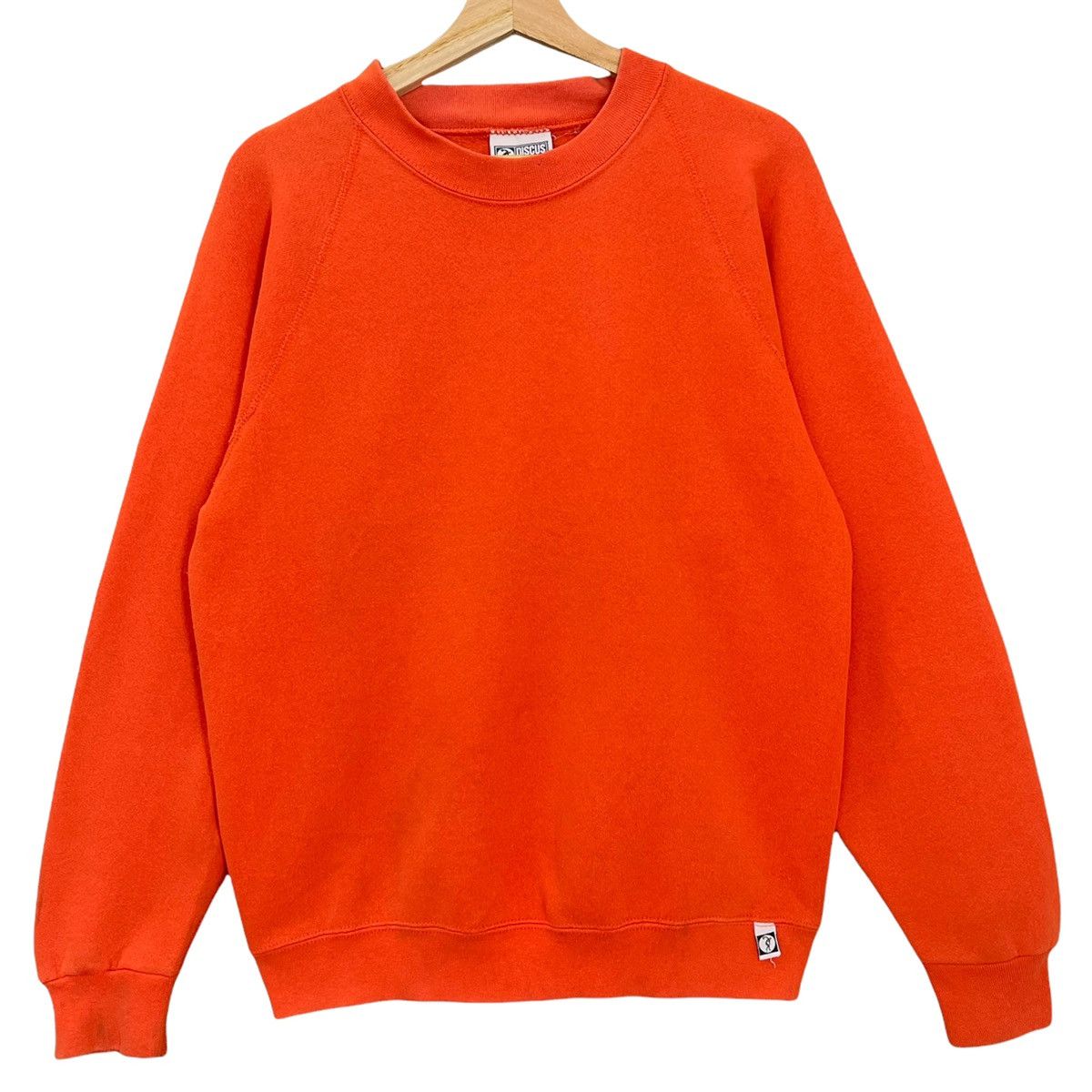 Vintage 90’s Discus Athletic Plain Crewneck Sweatshirt Size M Size US M / EU 48-50 / 2 - 3 Thumbnail