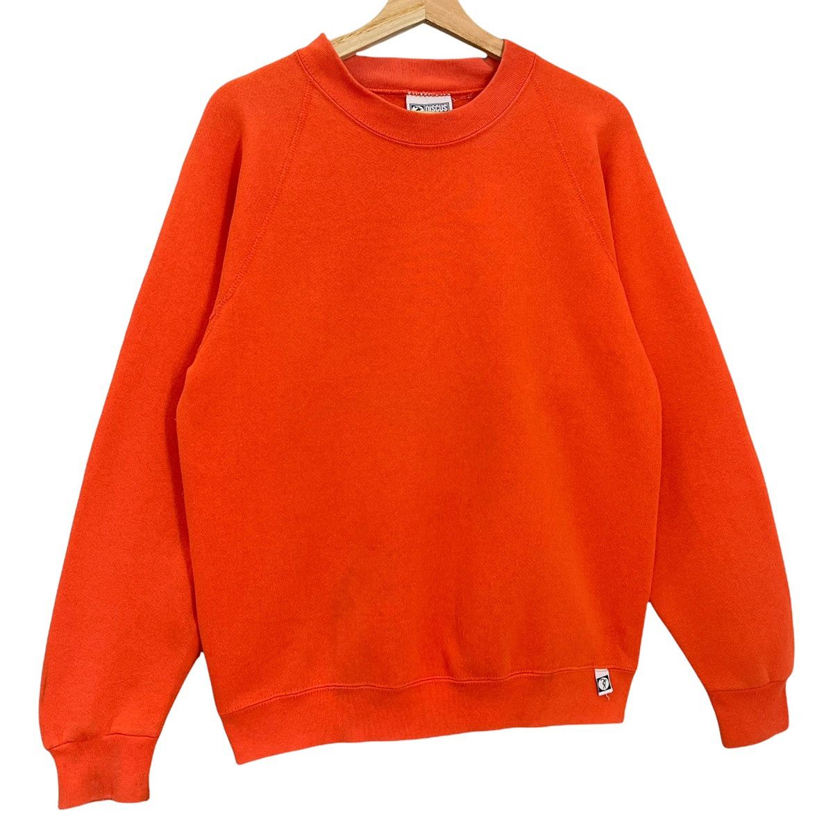 Vintage 90’s Discus Athletic Plain Crewneck Sweatshirt Size M Size US M / EU 48-50 / 2 - 2 Thumbnail