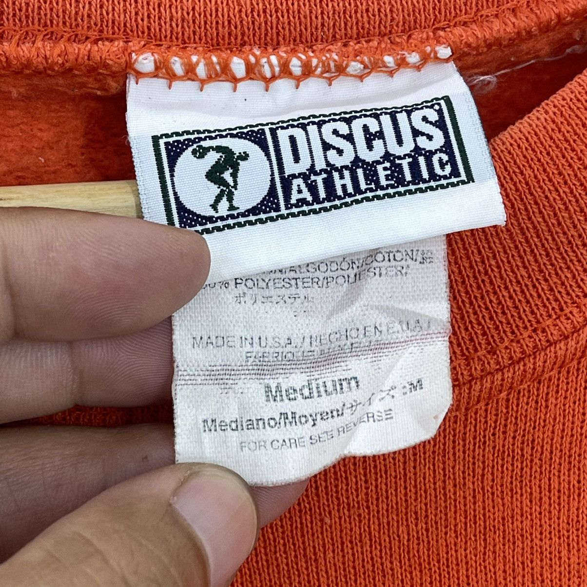 Vintage 90’s Discus Athletic Plain Crewneck Sweatshirt Size M Size US M / EU 48-50 / 2 - 8 Thumbnail