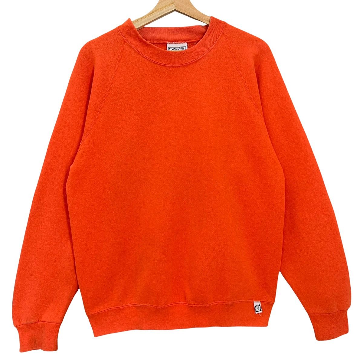 Vintage 90’s Discus Athletic Plain Crewneck Sweatshirt Size M Size US M / EU 48-50 / 2 - 1 Thumbnail