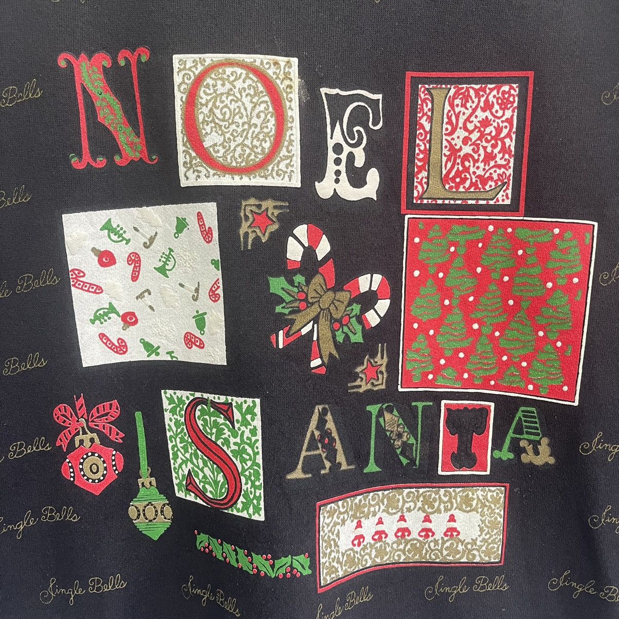 Vintage Vintage 90’s Noel Santa Big Logo Crewneck Sweatshirt Size M Size US M / EU 48-50 / 2 - 5 Thumbnail
