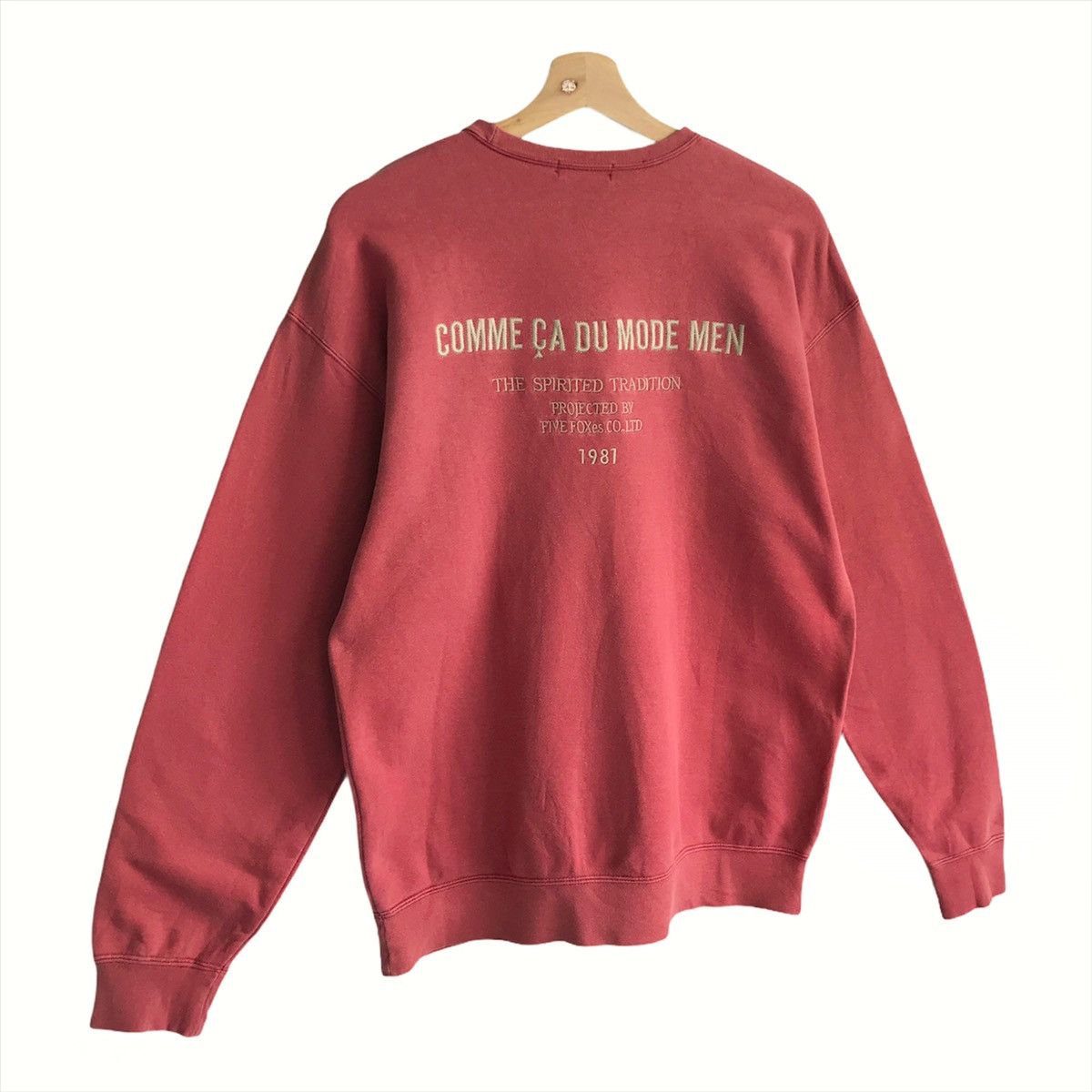Other Vintage 90s Comme Ca Du Mode Crewneck Sweatshirt Size US L / EU 52-54 / 3 - 2 Thumbnail