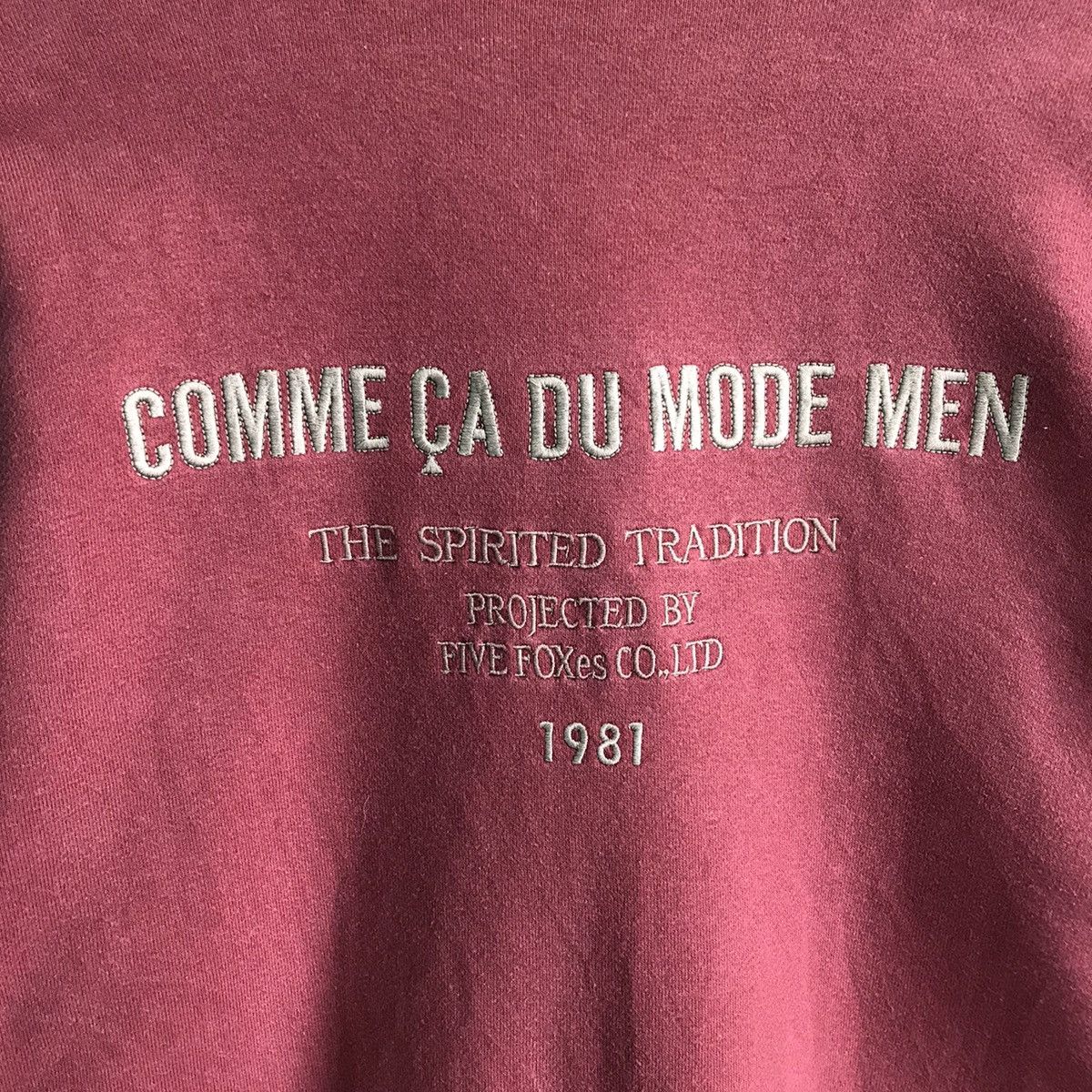 Other Vintage 90s Comme Ca Du Mode Crewneck Sweatshirt Size US L / EU 52-54 / 3 - 4 Thumbnail