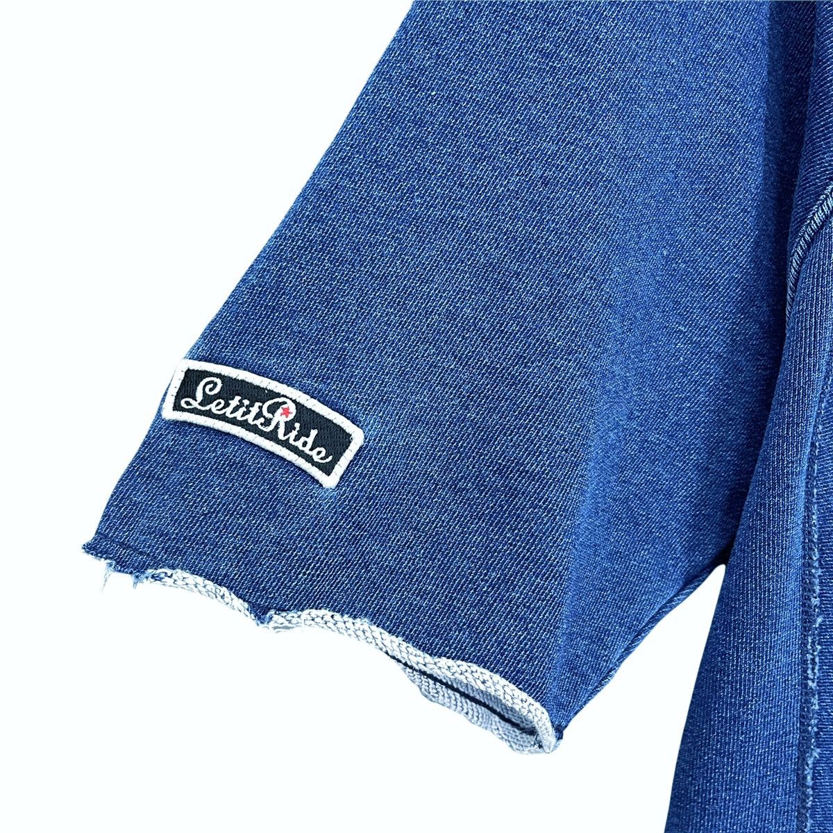 Champion Vintage Champion Jeans Letit Ride Single Pocket Short Sleeve Size US M / EU 48-50 / 2 - 6 Thumbnail