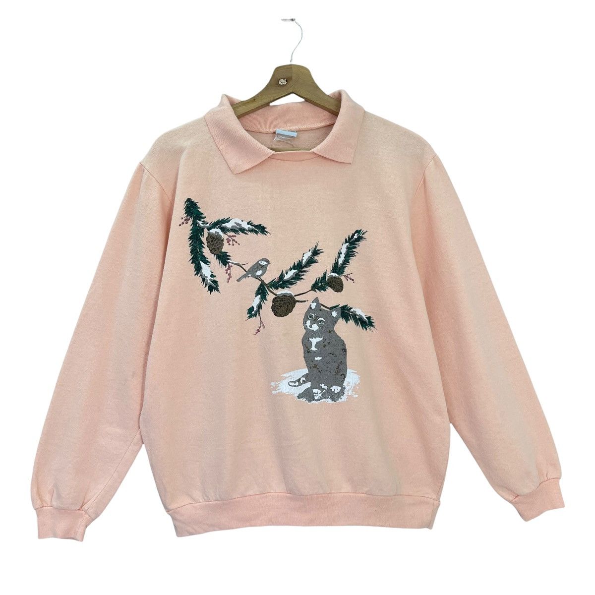 Other Vintage Art Animal Sweatshirt Size M Size US M / EU 48-50 / 2 - 1 Thumbnail
