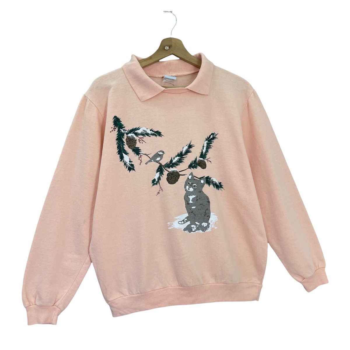 Other Vintage Art Animal Sweatshirt Size M Size US M / EU 48-50 / 2 - 2 Thumbnail