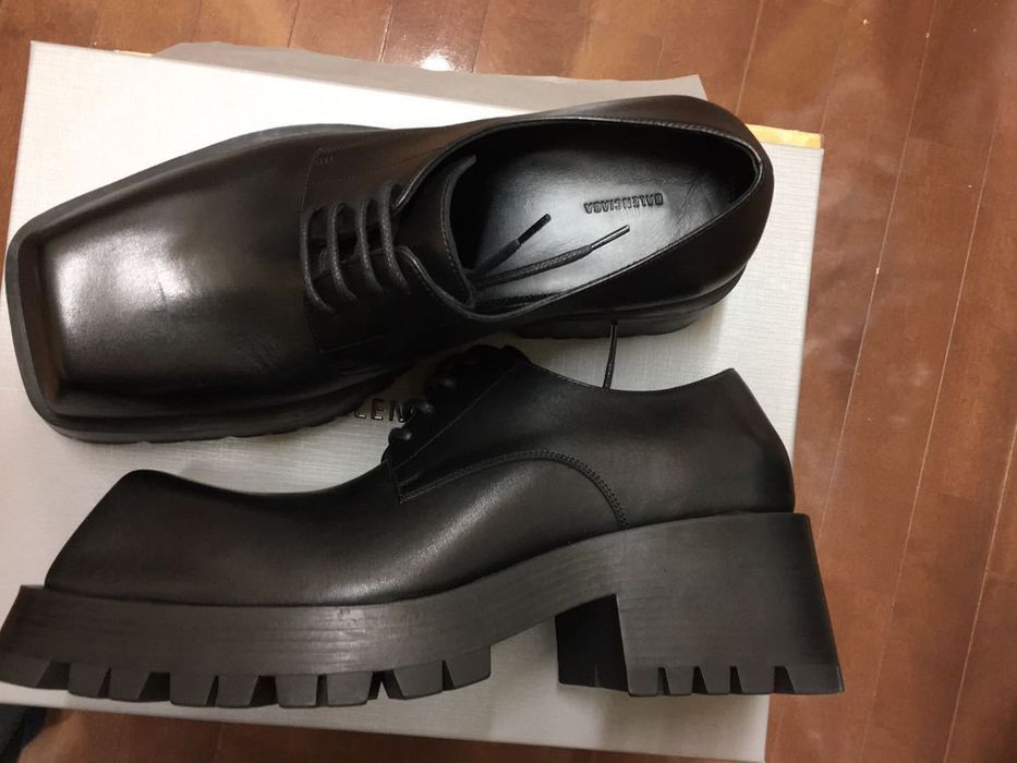 Balenciaga Balenciaga Trooper Leather Derby 43 | Grailed