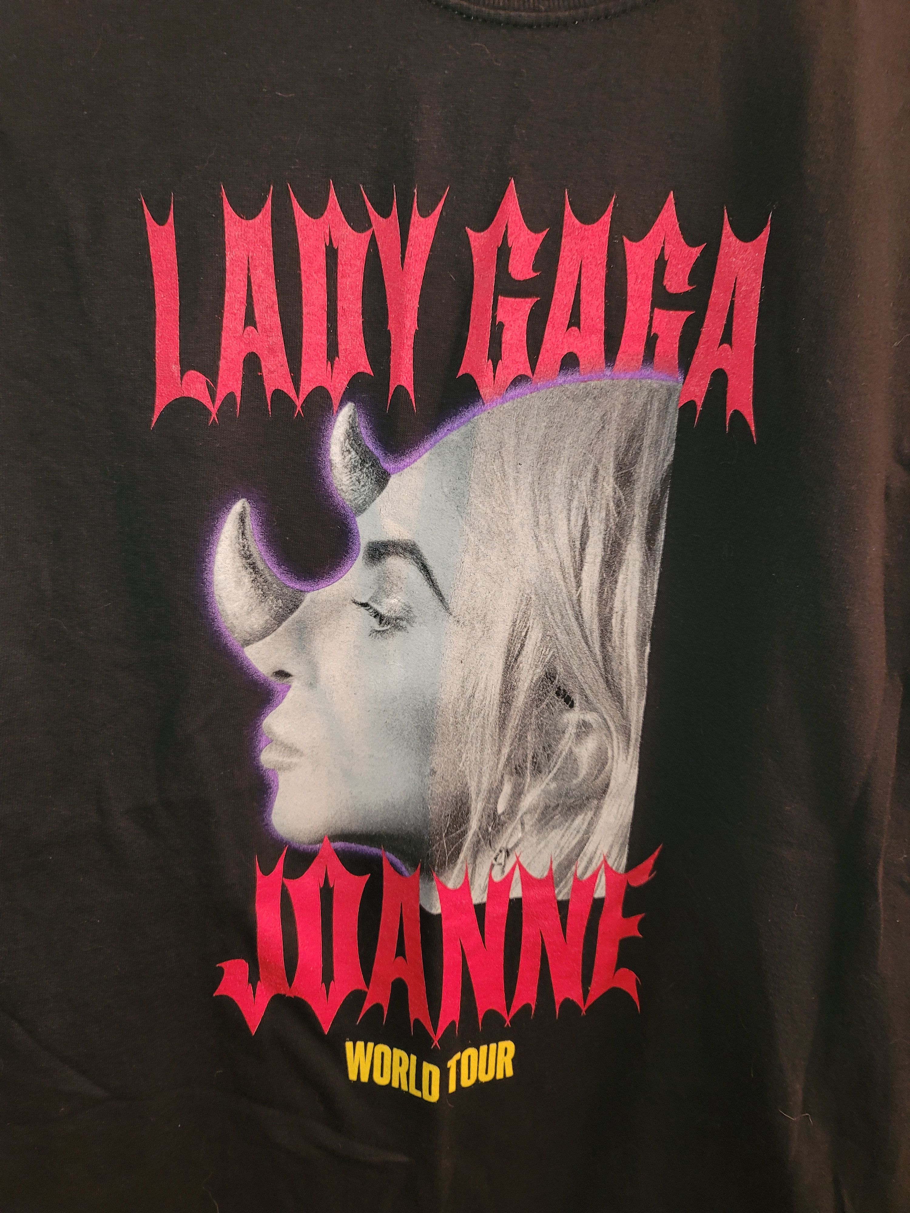 Band Tees Like New Lady Gaga Joanne Tour Rhino Horn T-shirt | Grailed