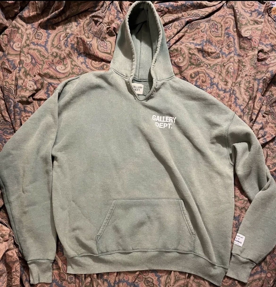 Streetwear Gallery dept. sunburn faded hoodie sweatshirt xxl