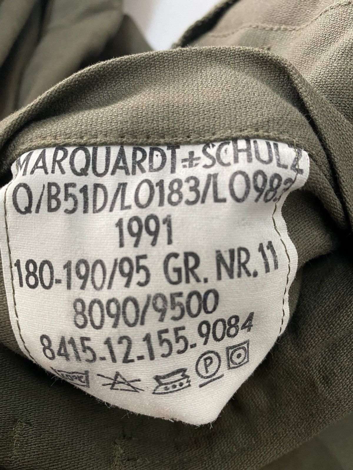 Vintage Vintage 1991 German Army Utility Shirt Size US M / EU 48-50 / 2 - 10 Thumbnail