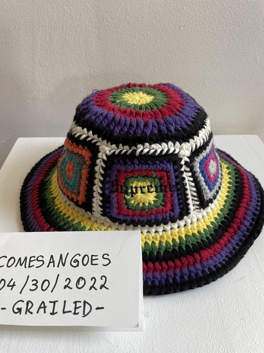 Supreme Supreme crochet bucket hat | Grailed