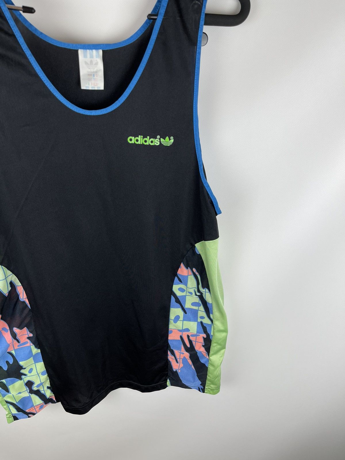 Adidas Adidas vintage 90s multicoloured tank top shirt Size US M / EU 48-50 / 2 - 4 Thumbnail