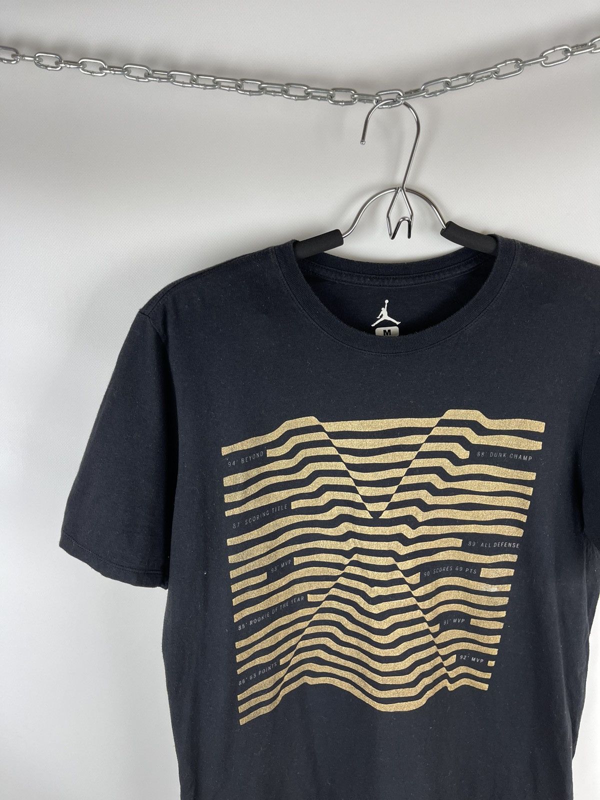 Jordan Brand Nike Jordan Big logo champ MVP Achievements tee shirt Size US M / EU 48-50 / 2 - 2 Thumbnail