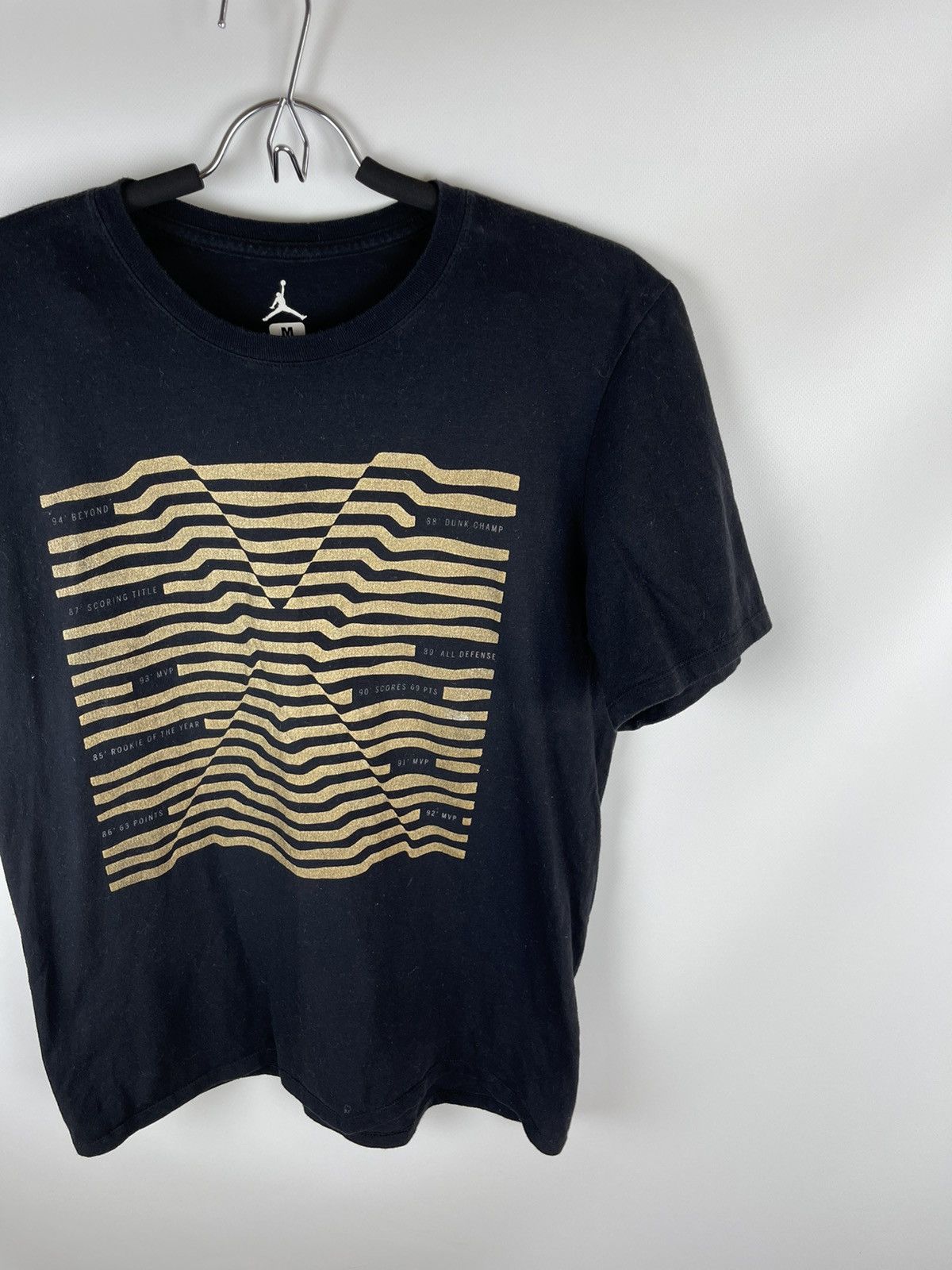 Jordan Brand Nike Jordan Big logo champ MVP Achievements tee shirt Size US M / EU 48-50 / 2 - 4 Thumbnail