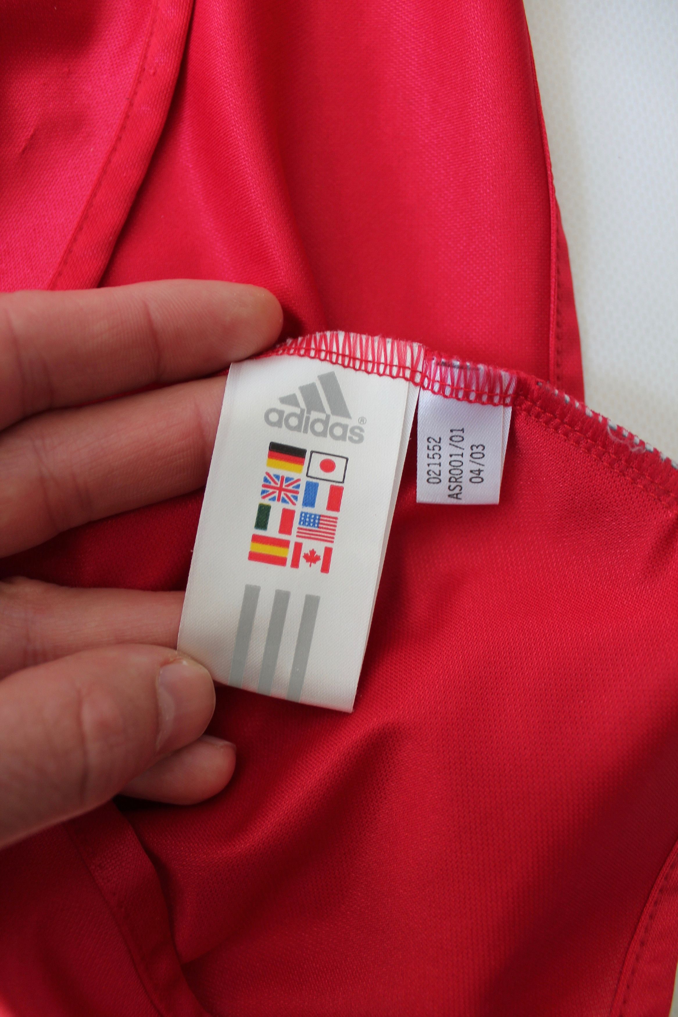 Adidas 2003 2004 Bayern Munich Roy Makaay #10 Adidas Jerseys Home Size US XL / EU 56 / 4 - 18 Thumbnail