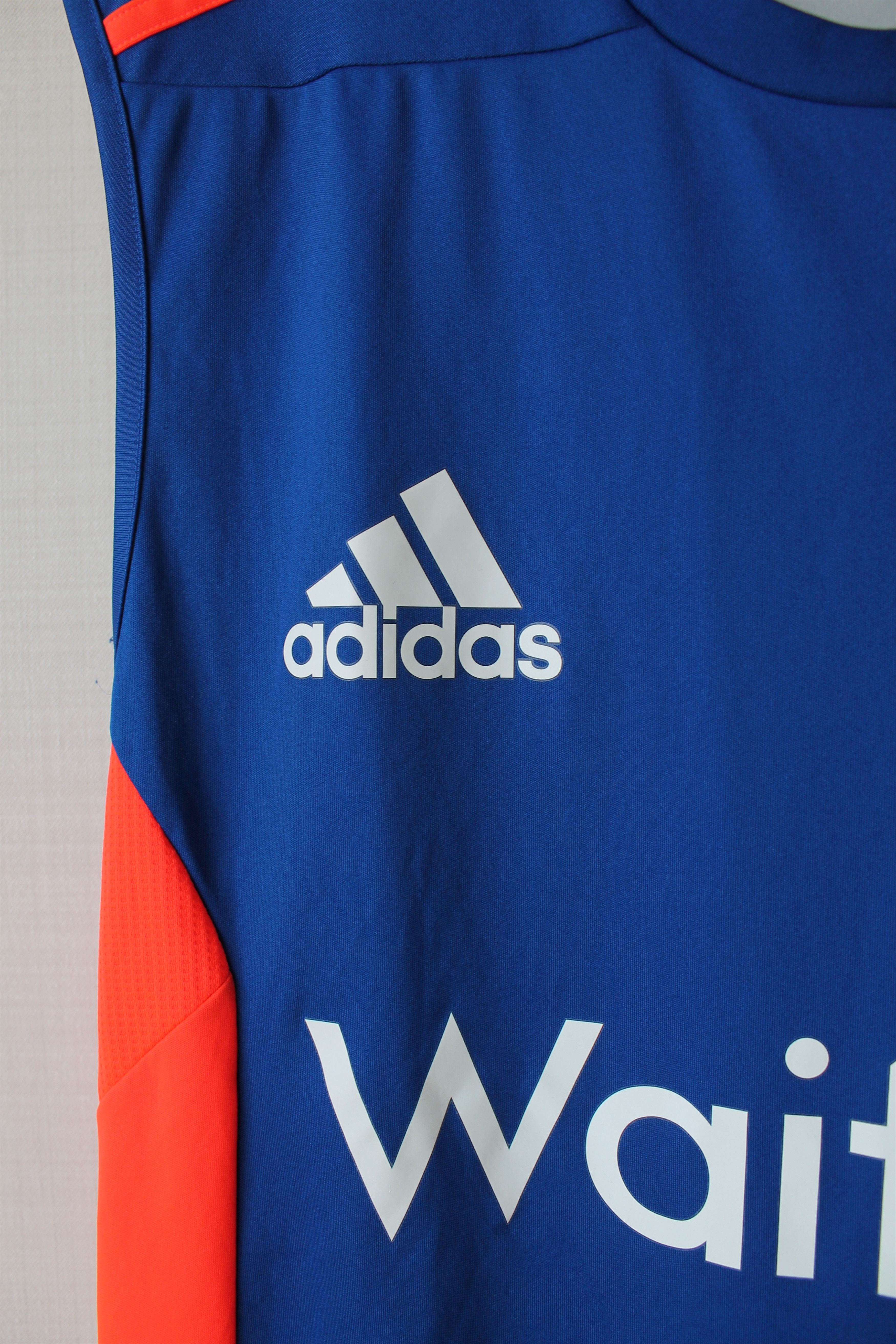 Adidas 2015 Adidas Waitrose Cricket Team England ECB Sleeveless Size US M / EU 48-50 / 2 - 3 Thumbnail