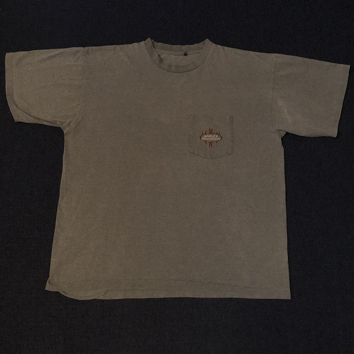 Harley Davidson Vintage 1990s Harley Davidson San Francisco Tire Pocket Tee Size US XL / EU 56 / 4 - 3 Thumbnail