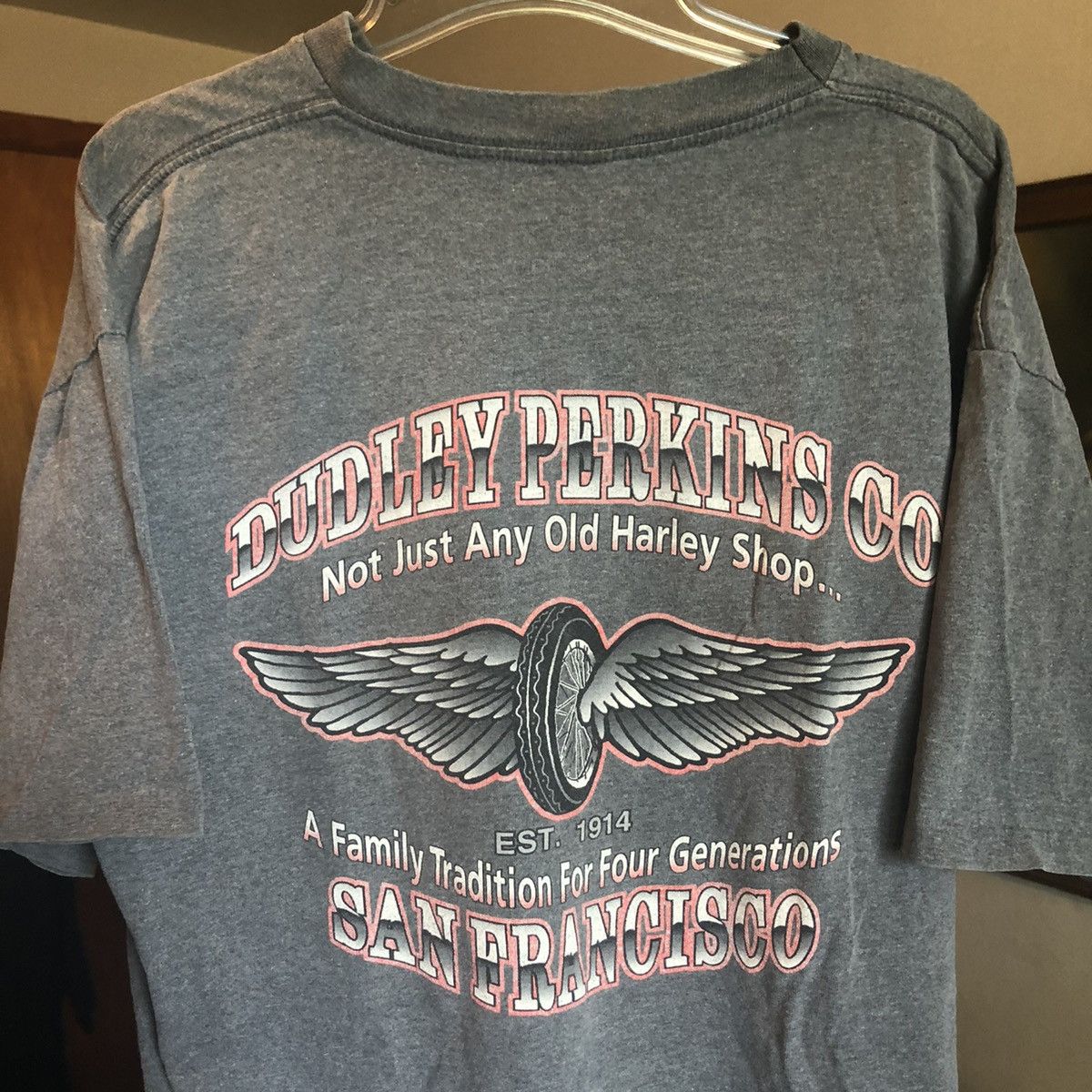 Harley Davidson Vintage 1990s Harley Davidson San Francisco Tire Pocket Tee Size US XL / EU 56 / 4 - 1 Thumbnail