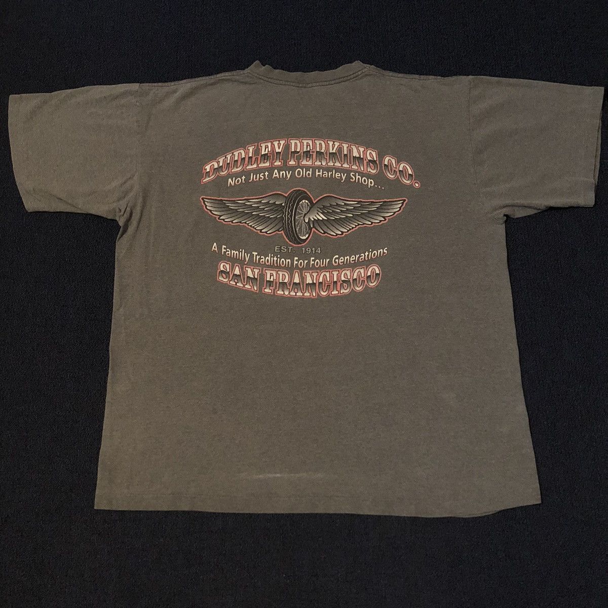 Harley Davidson Vintage 1990s Harley Davidson San Francisco Tire Pocket Tee Size US XL / EU 56 / 4 - 2 Thumbnail