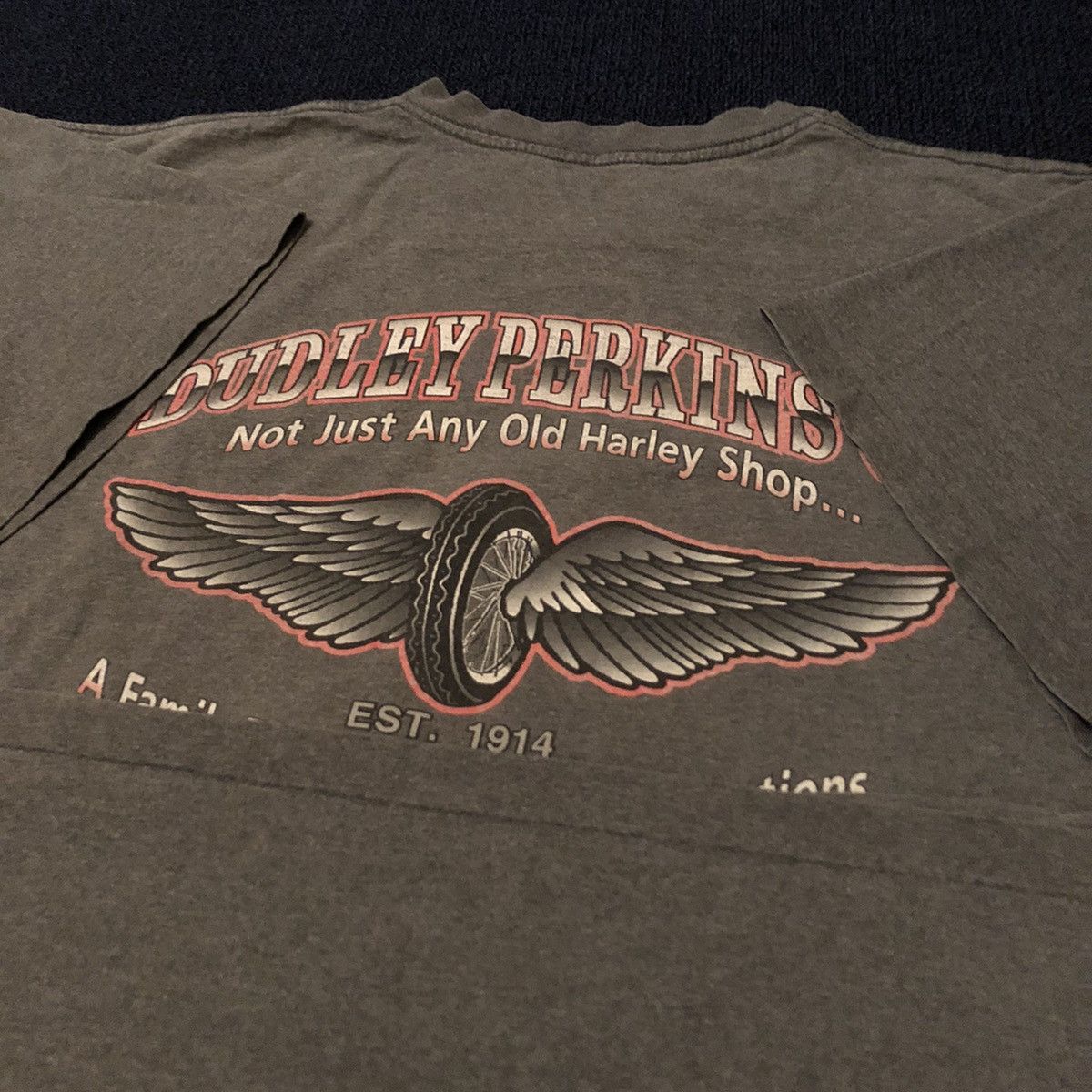 Harley Davidson Vintage 1990s Harley Davidson San Francisco Tire Pocket Tee Size US XL / EU 56 / 4 - 8 Thumbnail