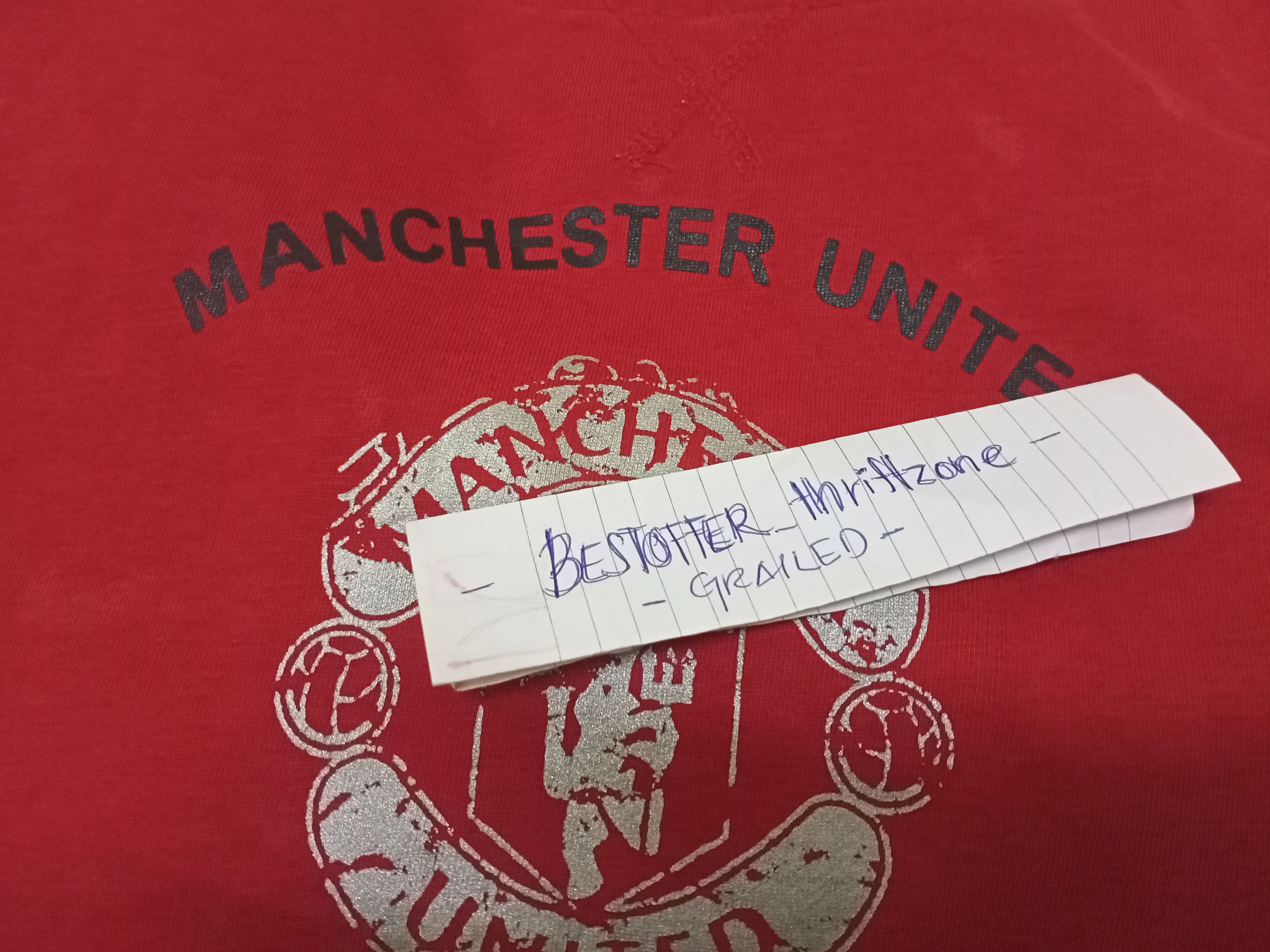 Other Manchester United official merchandise sweatshirt Size US L / EU 52-54 / 3 - 6 Thumbnail