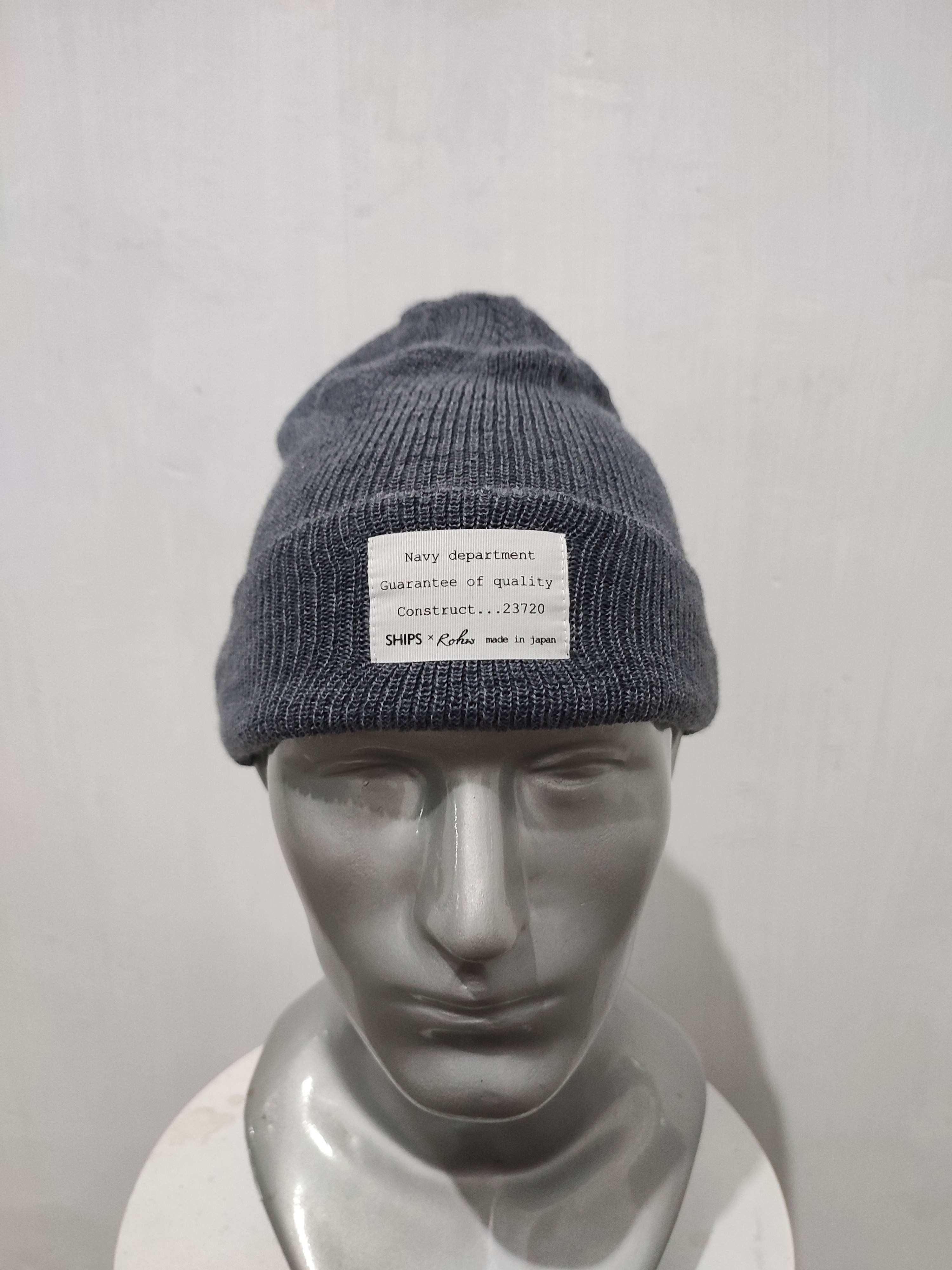 Ships Jet Blue x Rohis Japan Beanie hats