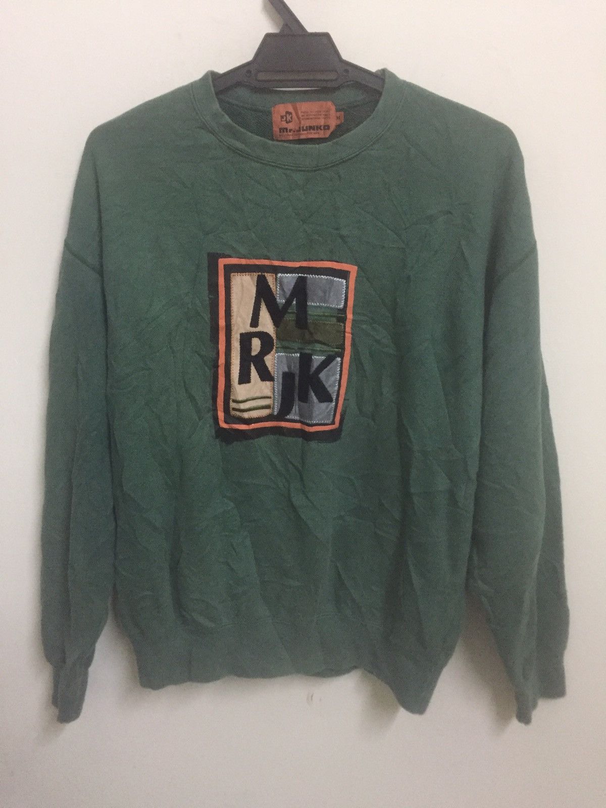 Japanese Brand × Mr. Junko × Vintage Mr JUNKO BIG LOGO NICE DESIGN SWEATER Size US XL / EU 56 / 4 - 1 Thumbnail