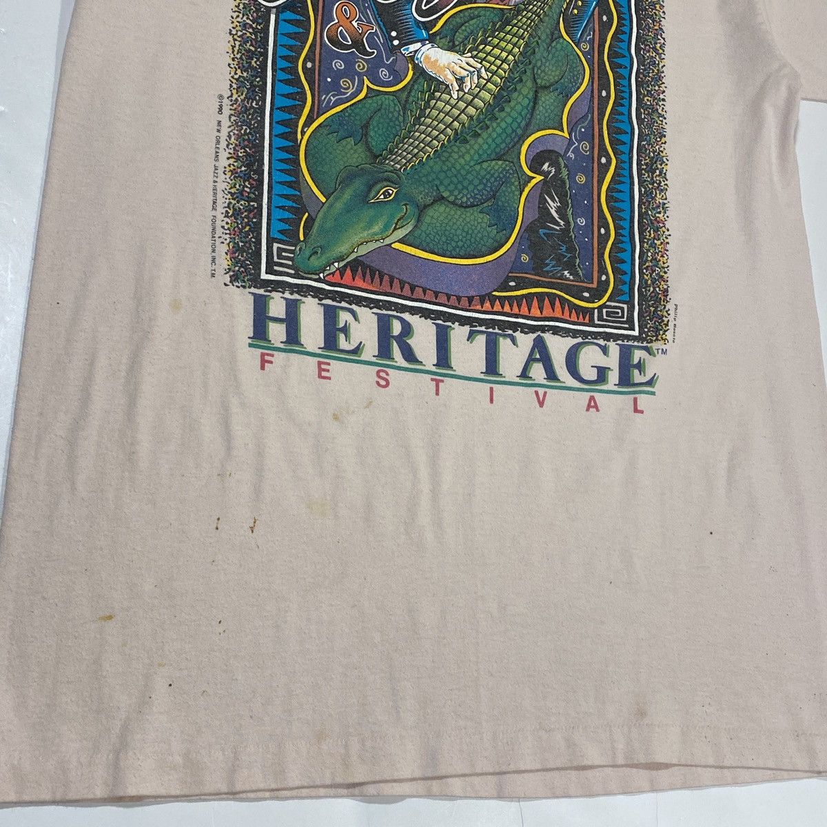 Hanes × Vintage 90’s NOLA Jazz & Heritage Festival Tee Size US L / EU 52-54 / 3 - 6 Thumbnail