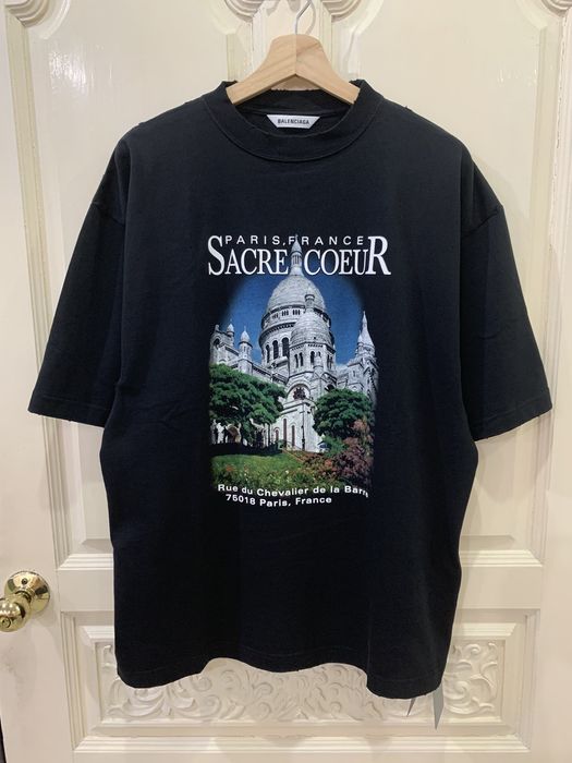 即日発送】 BALENCIAGA NOTREDAME Tシャツ Tシャツ/カットソー(半袖/袖