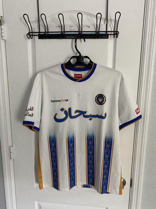 Supreme Arabic Logo Soccer Jersey 【ギフト】, 40% OFF