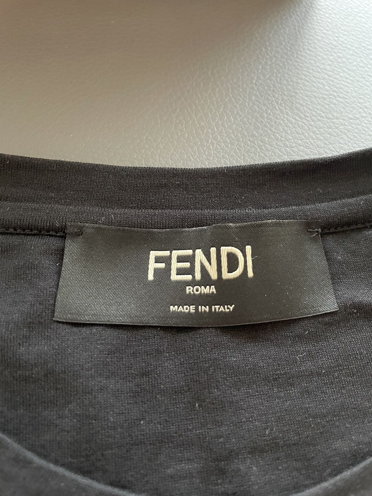 Fendi Brand New Super Runway Fendi FF Logo Celebrity Tee T-shirt Size US S / EU 44-46 / 1 - 8 Thumbnail