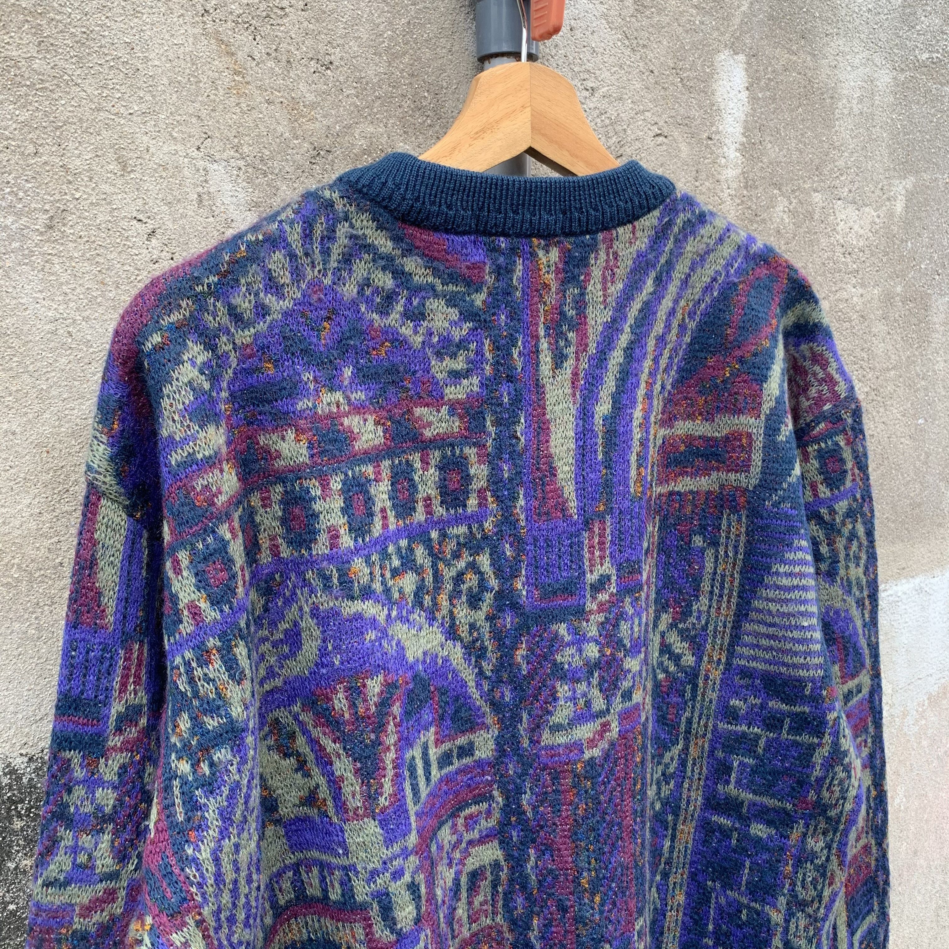 PPFM GRAILS ‼️ JAPANESE VINTAGE Knit Baggy Arts Pullover Sweater Size US L / EU 52-54 / 3 - 10 Thumbnail