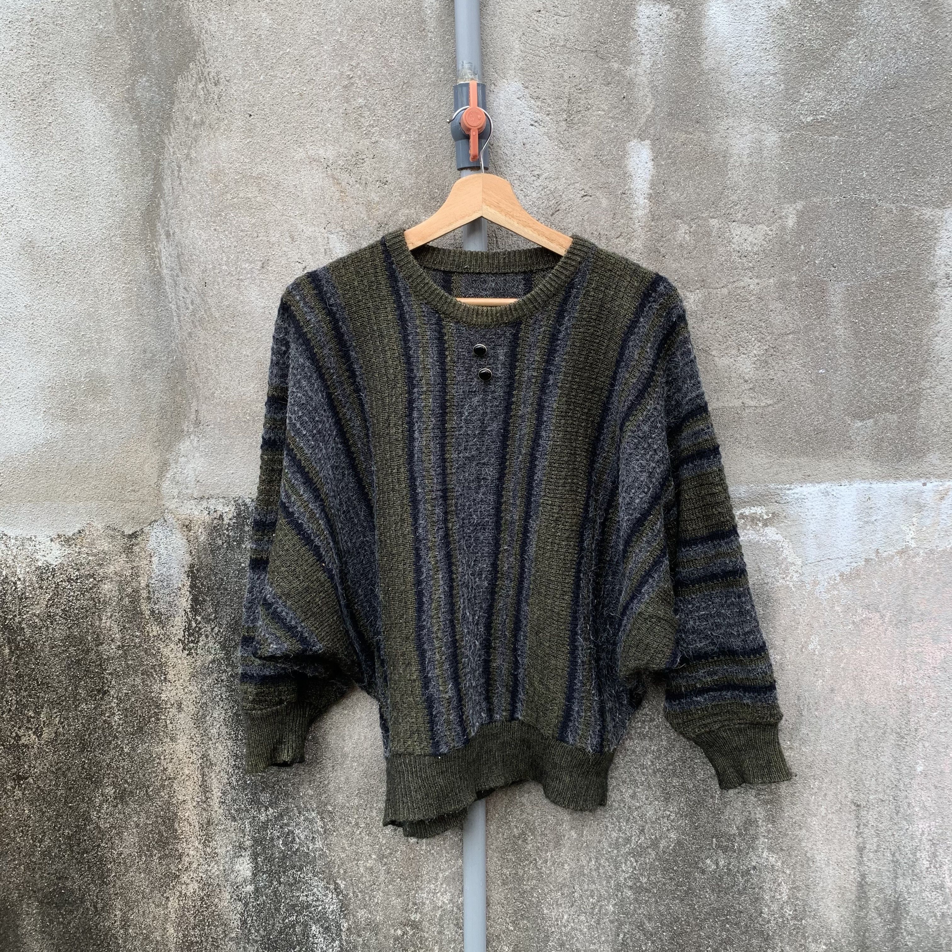 Aran Isles Knitwear Mohair Knit Unbranded Jumper Pullover Sweater Made In Japan Size US L / EU 52-54 / 3 - 1 Thumbnail
