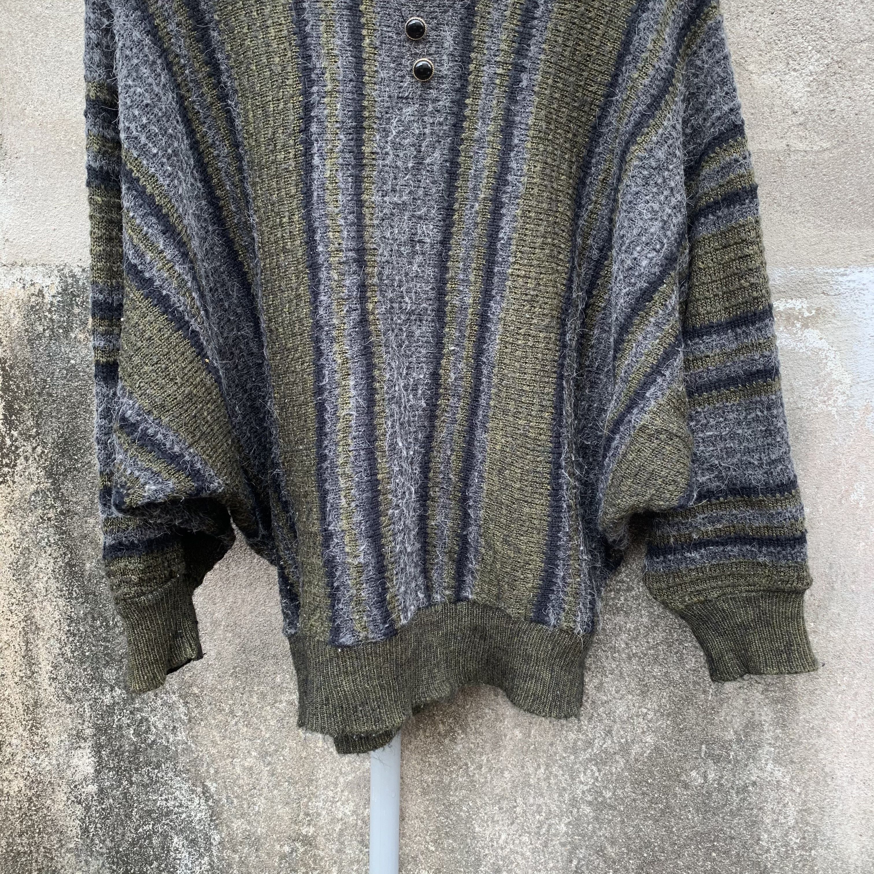 Aran Isles Knitwear Mohair Knit Unbranded Jumper Pullover Sweater Made In Japan Size US L / EU 52-54 / 3 - 3 Thumbnail