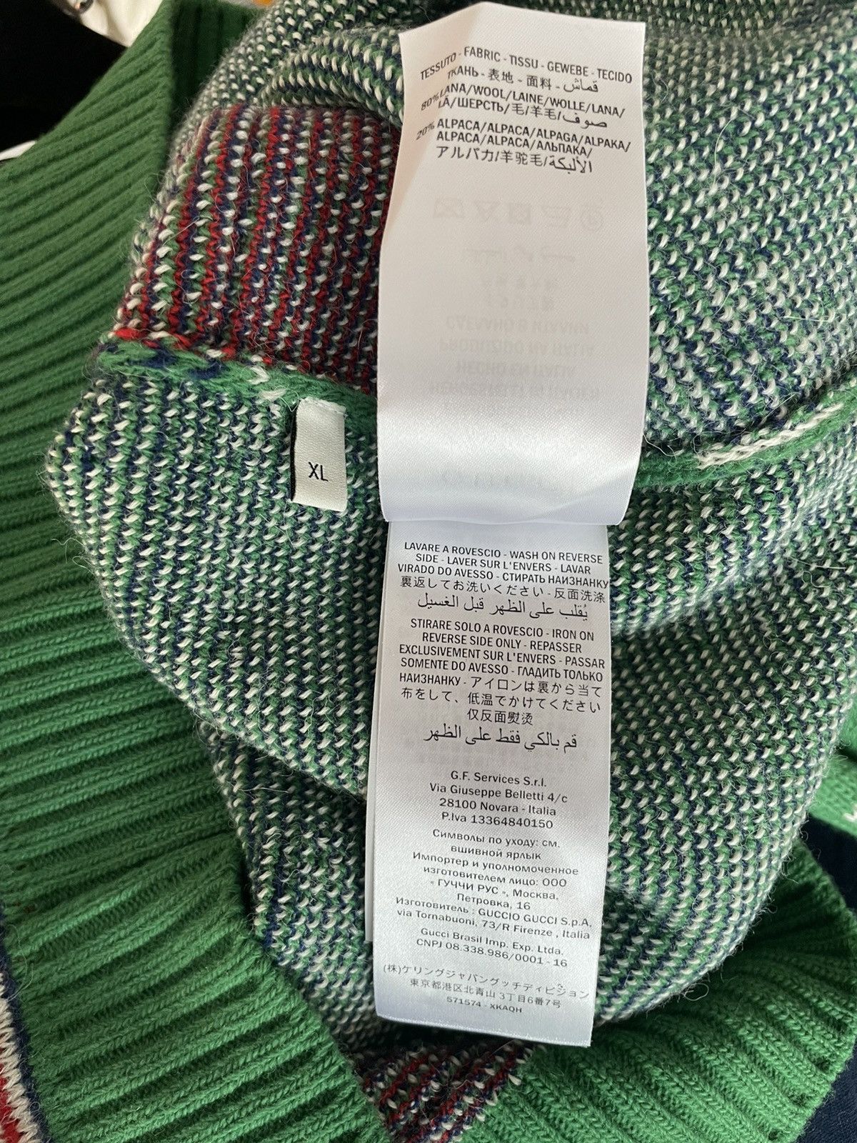 Gucci $2,550Value Super Runway Limited Edition Gucci Goat Sweater Size US XL / EU 56 / 4 - 16 Thumbnail