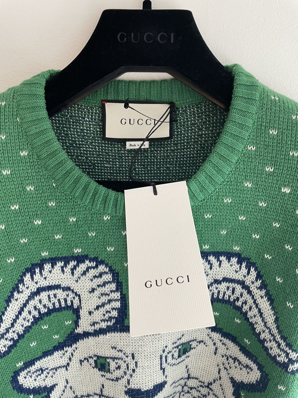 Gucci $2,550Value Super Runway Limited Edition Gucci Goat Sweater Size US XL / EU 56 / 4 - 2 Thumbnail