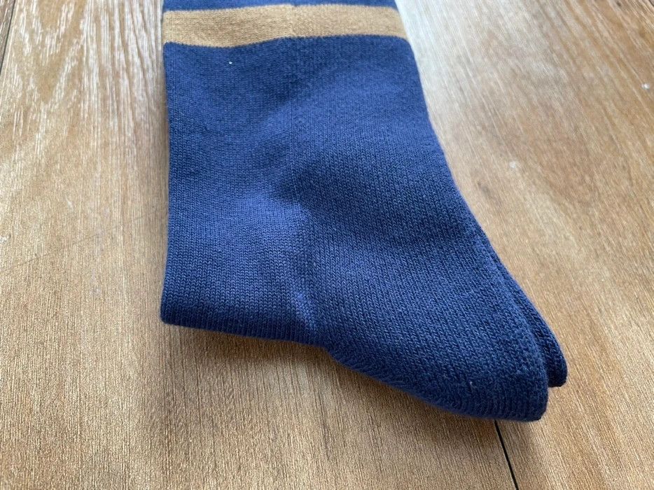 JW Anderson × Uniqlo Blue Green Multicolor Socks Dress Crew Tube Cotton Logo Size ONE SIZE - 9 Thumbnail