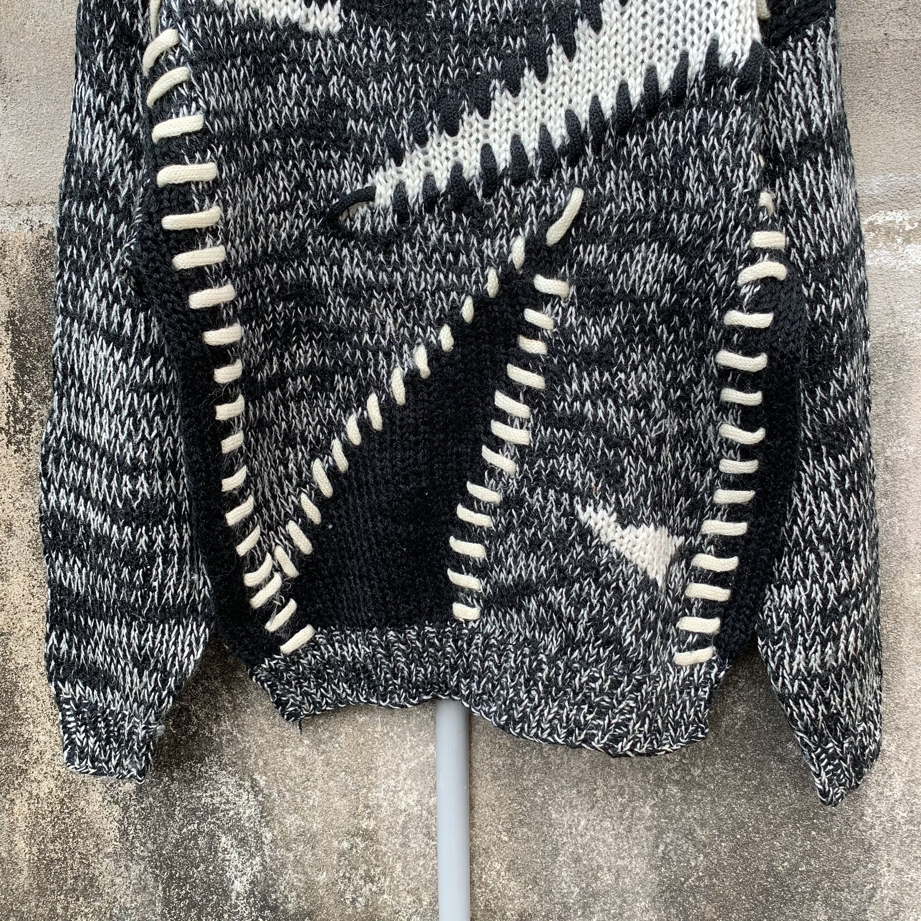 Aran Isles Knitwear Baggy Knit Japanese Vtg Jumper VERY RARE Pullover Sweater Size US M / EU 48-50 / 2 - 2 Thumbnail